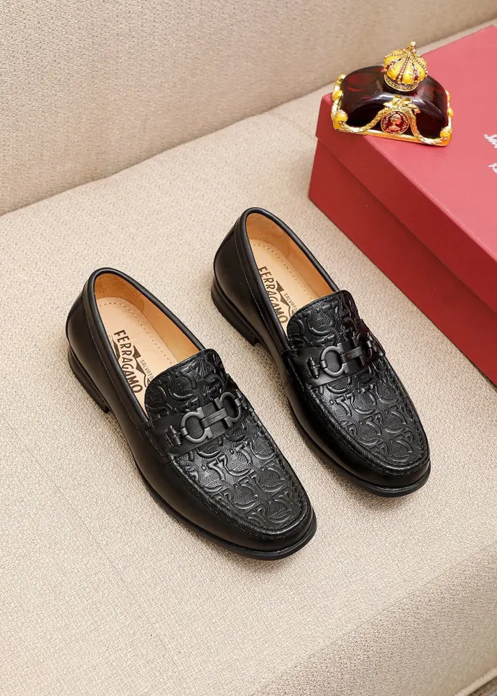 Salvatore Ferragamo casual leather shoes