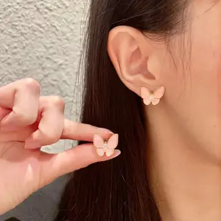 Van Cleef & Arpels butterfly earrings