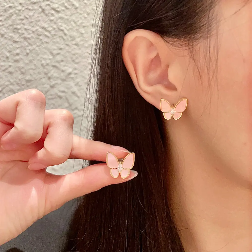 Van Cleef & Arpels butterfly earrings