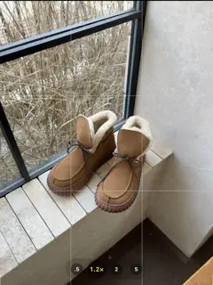 UGG Biscuit Martin autumn and winter new British style short boots Martin boots