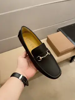 Gucci Toe Slip-On Shoes ~ Four Seasons Fashion Shoes 》Counter quality