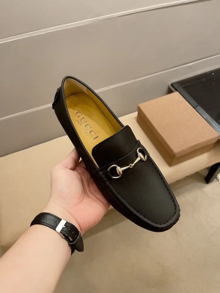 Gucci Toe Slip-On Shoes ~ Four Seasons Fashion Shoes 》Counter quality