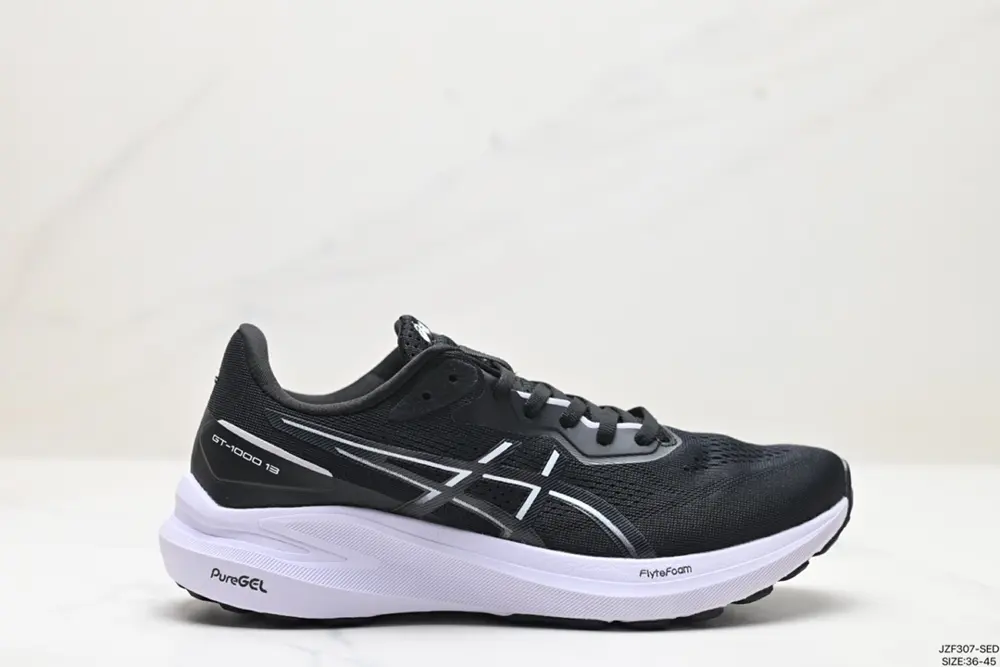 ASICS GT-1000 13 GTX Comfort Fabric Synthetic Leather Shock Absorption Non-slip 1012B663-003