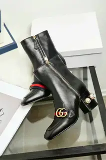 Gucci Milan International Winter Fashion Show Model