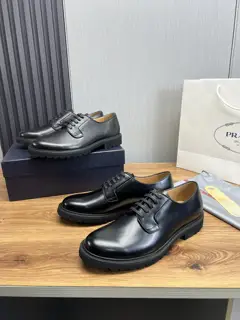 Prada high-end men’s casual leather shoes