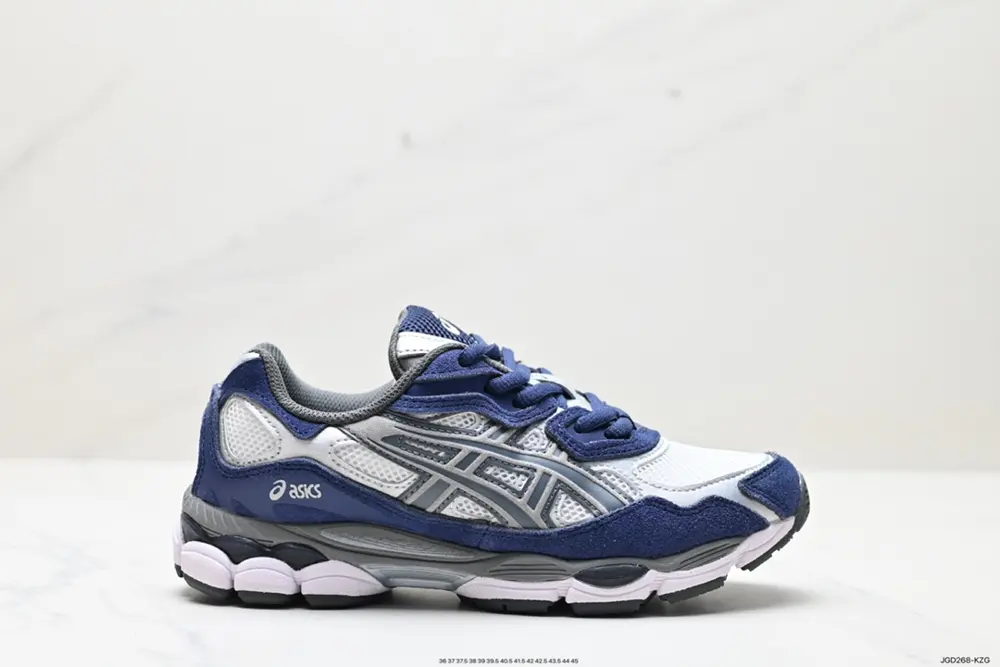 ASICS breathable mesh upper with some synthetic leather material uses the new AHAR+ rubber 1203A280-002