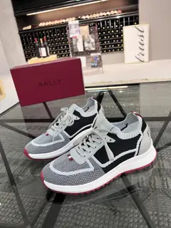 BALLY cutting-edge men’s high-top sports shoes