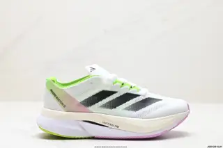 Adidas adizero BOSTON 12 M summer breathable mesh racing running shoes Boost cushioning sole