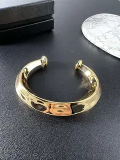 Yves Saint Laurent geometric lines bracelet