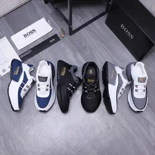 BOSS thick-soled casual shoes