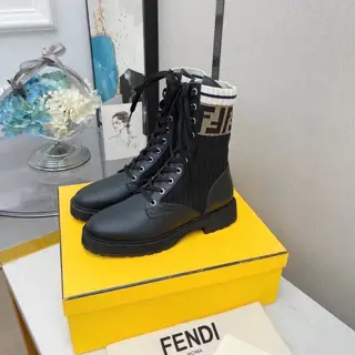 Prada FENDI (matte silk leather) Boots