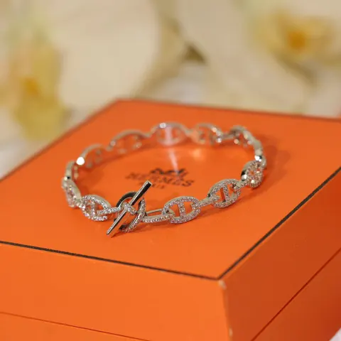 Pig nose with diamonds Hermès fashion accessories dictionary Bracelet