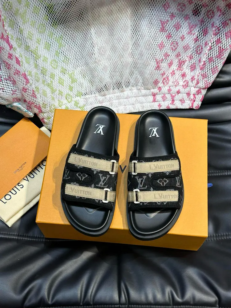 Louis Vuitton luxury slippers