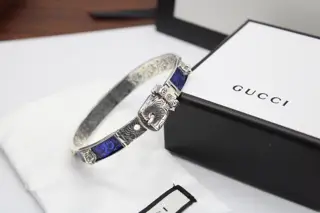 Gucci tiger head belt buckle bracelet