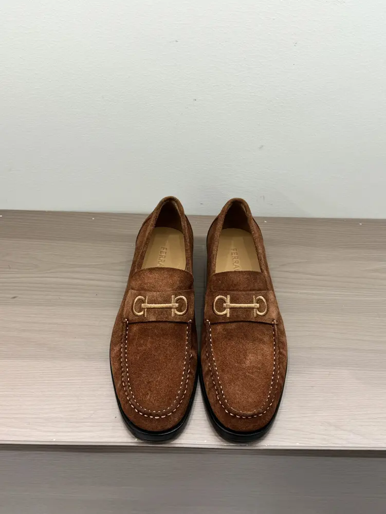 Salvatore Ferragamo men’s casual leather shoes