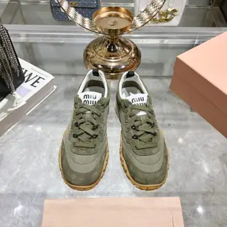 Miu Miu Miu Biscuit Shoes Forrest Gump Shoes Casual Shoes Sports Shoes New Spring and