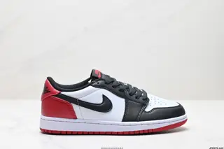 Nike AIR JORDAN 1 RETRO LOW OG white toe AJ1 Joe 1 low-top casual sneakers