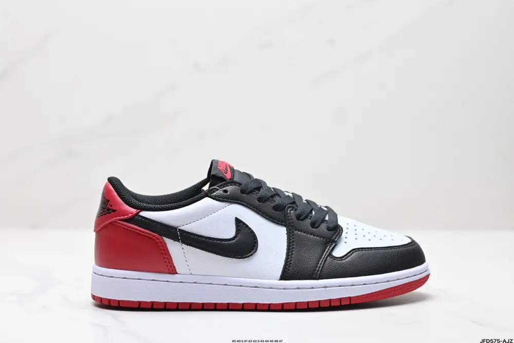Nike AIR JORDAN 1 RETRO LOW OG white toe AJ1 Joe 1 low-top casual sneakers