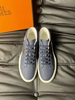Hermès high-top casual shoes