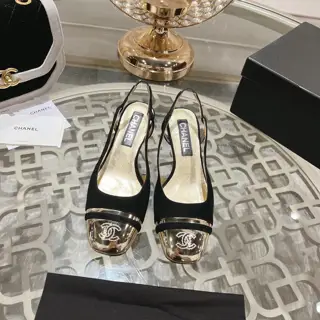 New single shoes CHANEL official website synchronized high version updated square head