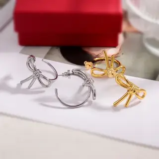 Valentino bow earrings