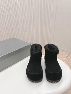 BALENCIAGA Big Toe Snow Boots Couple Style