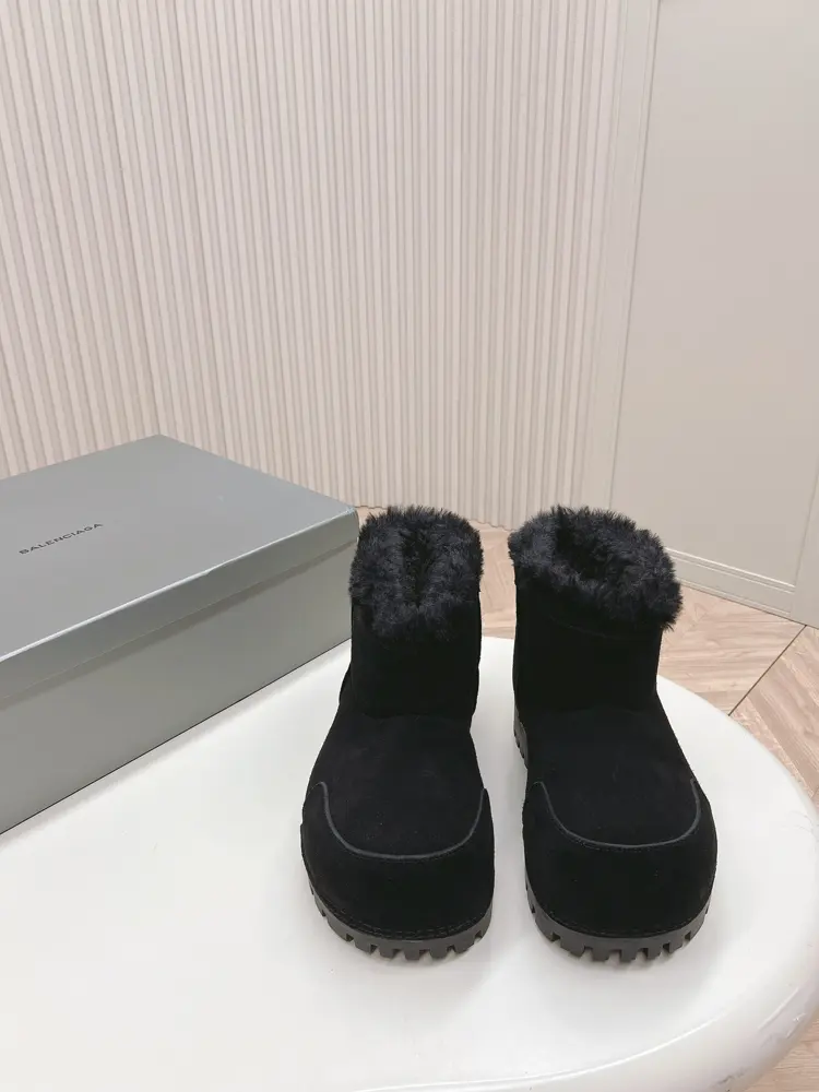 BALENCIAGA Big Toe Snow Boots Couple Style