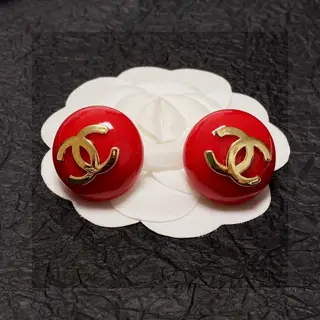Chanel colorful earrings