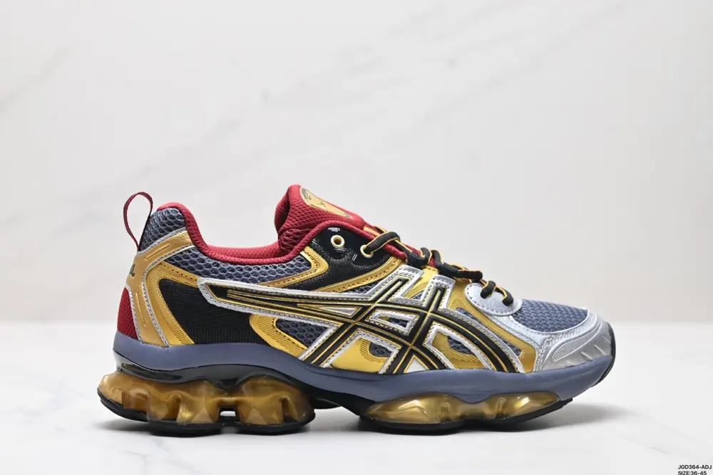 Asics Gel-Quantum Kinetic Retro Casual Sports Shoes Thick-soled Height-enhancing Daddy Shoes 1203A270-201