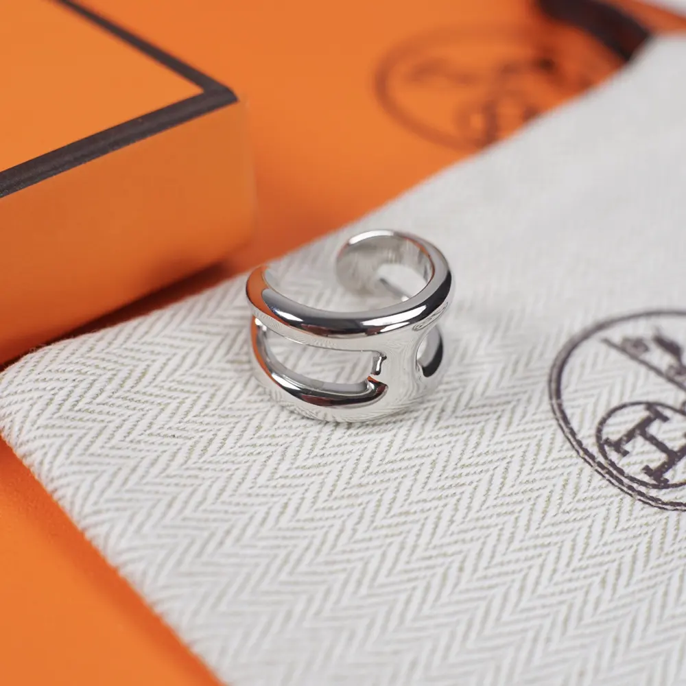 [Hermes H open ring] H’s osmose series ring