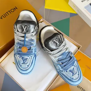 Louis Vuitton Trainer series of worn-out sneakers