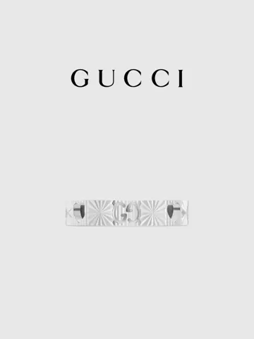Gucci K gold heart ring for women and men size 6-11