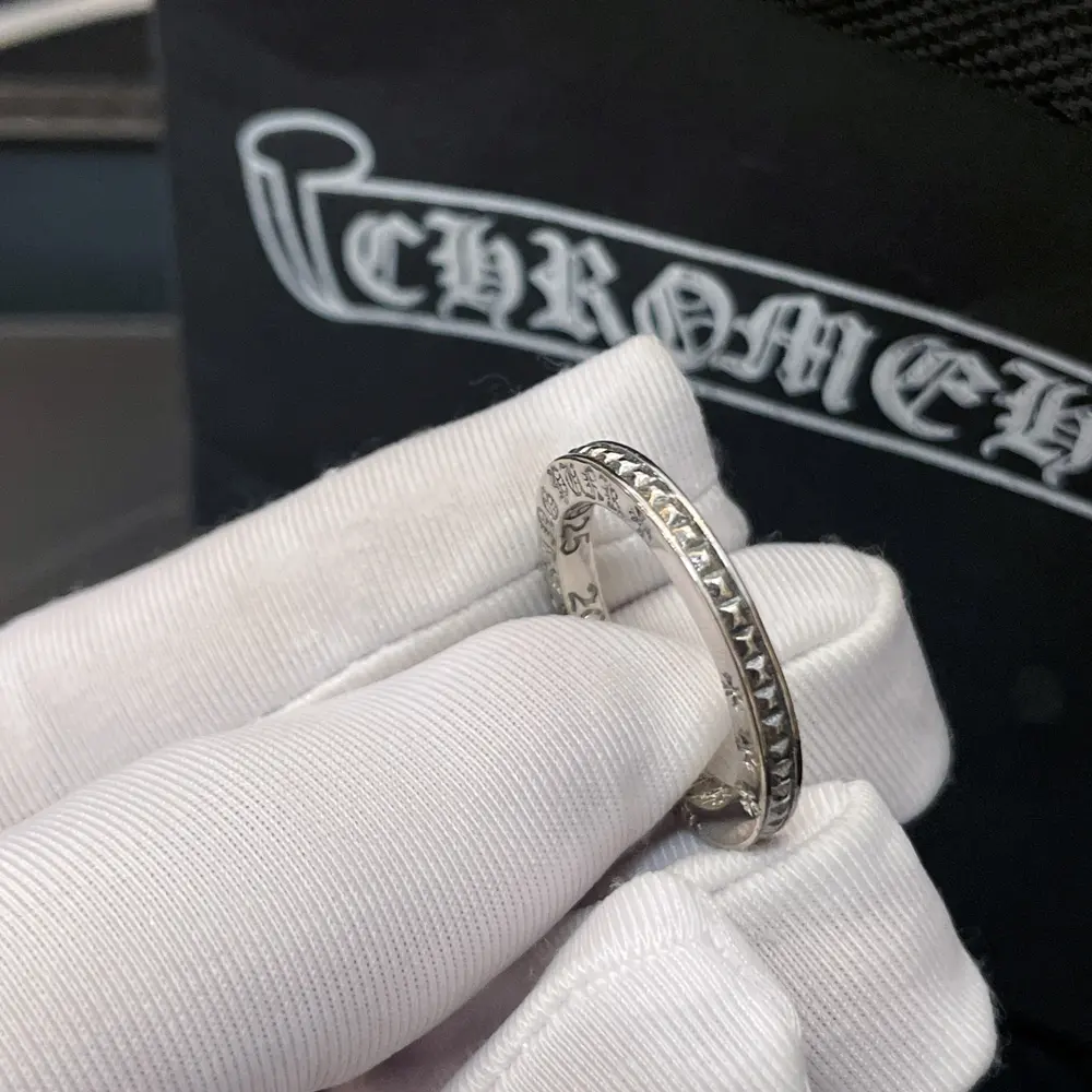Chrome Hearts classic vintage distressed ring