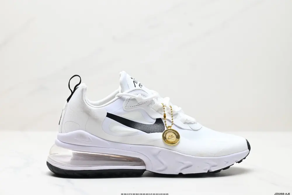 Nike Air Max 270 React Air Cushion Shock Absorption Wear-Resistant Casual Running Shoes