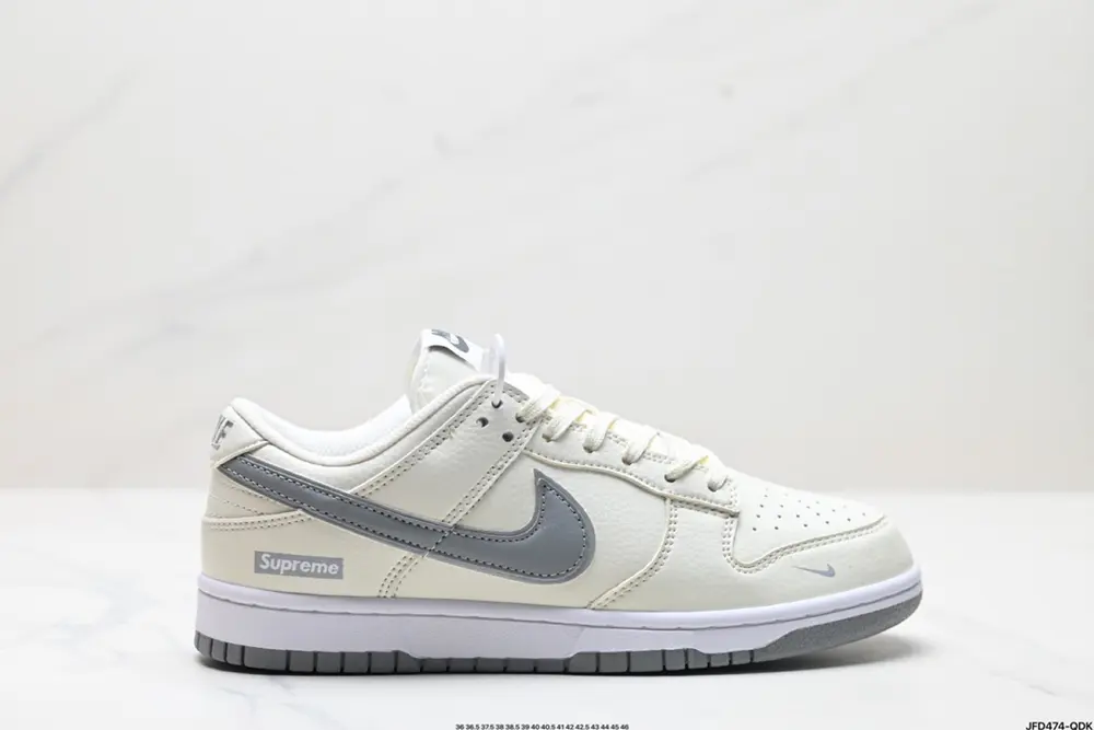 Nike SB Dunk Low series low-top casual sports skateboard shoes use soft cowhide upper DD1391-100