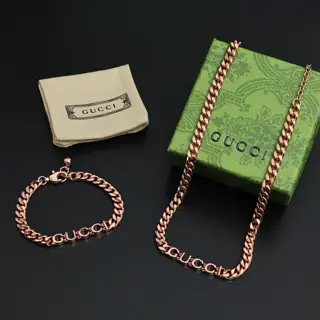 Gucci Necklace Bracelet