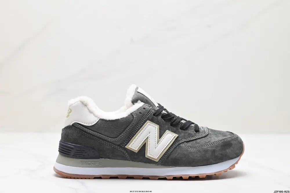 New Balance NB 574 Glacial Sports daily autumn and winter plus velvet style warm fabric WL574SNI