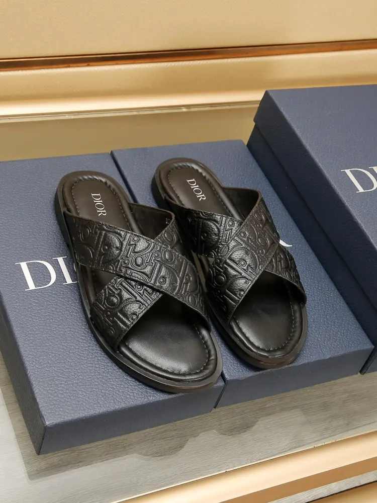 Dior slippers official website 1:1 mold customization
