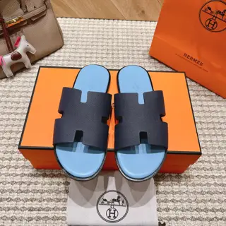 Hermès Colorblocked Hermès leather fabric