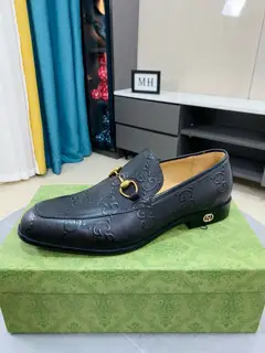 GUCCI formal men’s leather shoes are coming in new styles~ The original quality upper