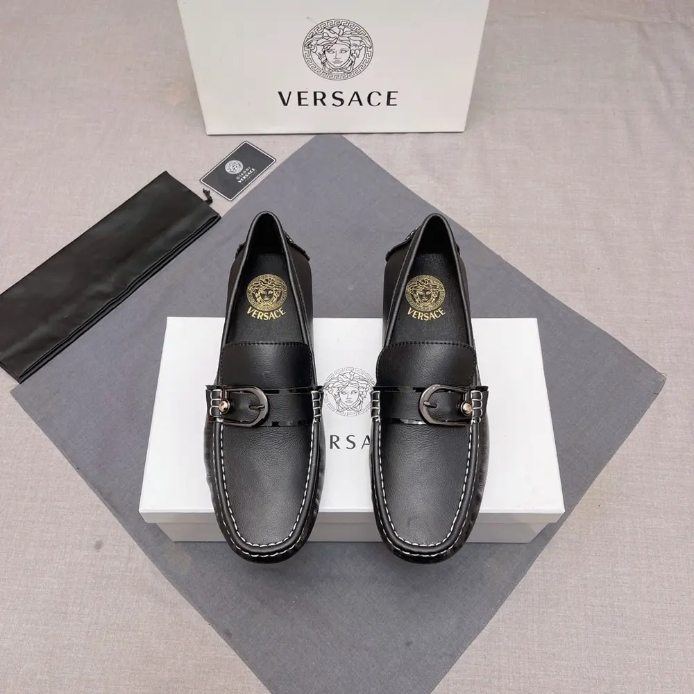 Versace men’s four-season loafers