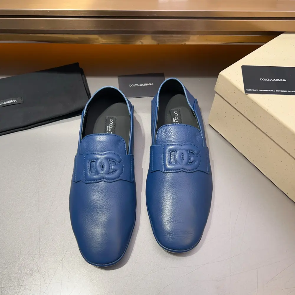 Dolce & Gabbana Men’s New Leather Loafers