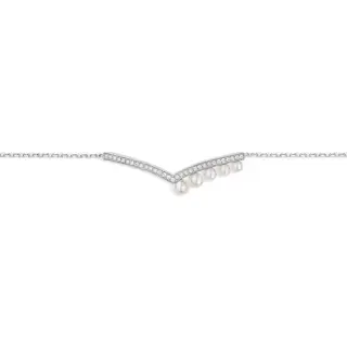 Chaumet V pearl bracelet