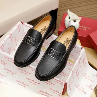 Salvatore Ferragamo casual slip-on shoes Official website original 1:1 mold