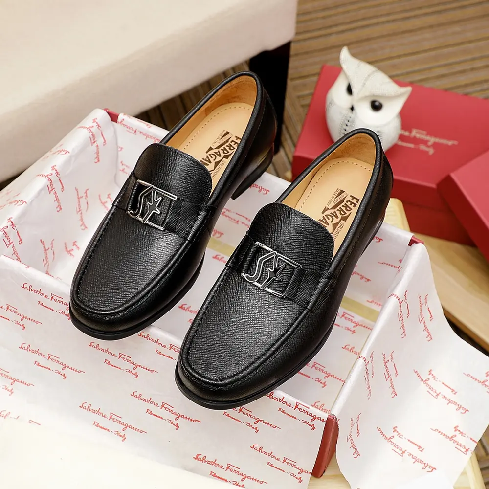 Salvatore Ferragamo casual slip-on shoes Official website original 1:1 mold