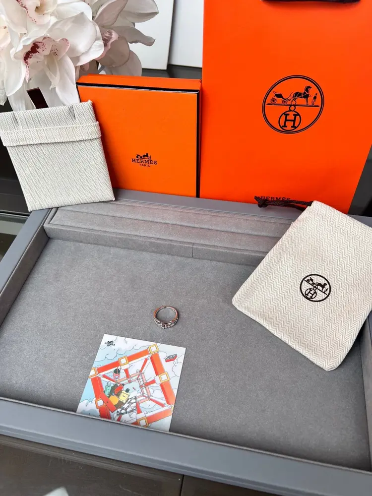 Hermès Chaine d’ancre Enchainee ring