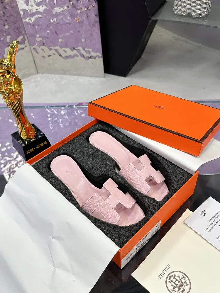 Hermès H slippers