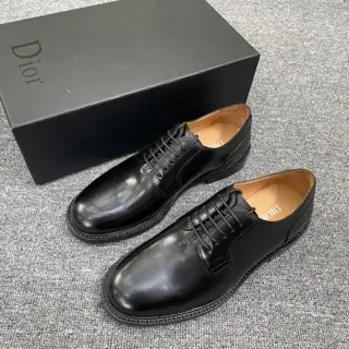 Dior calfskin leather Oxford shoes