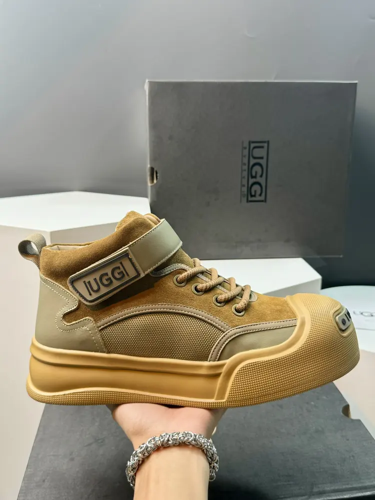 UGG new style wool lace-up casual outdoor short boots Trey outdoor style