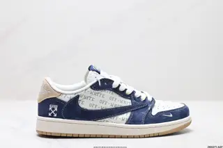 Nike AJ1 reverse hook Travis Scott x Air Jordan 1 “Reverse Mocha” AJ1 Joe 1 TS Lightning DLY1688-007